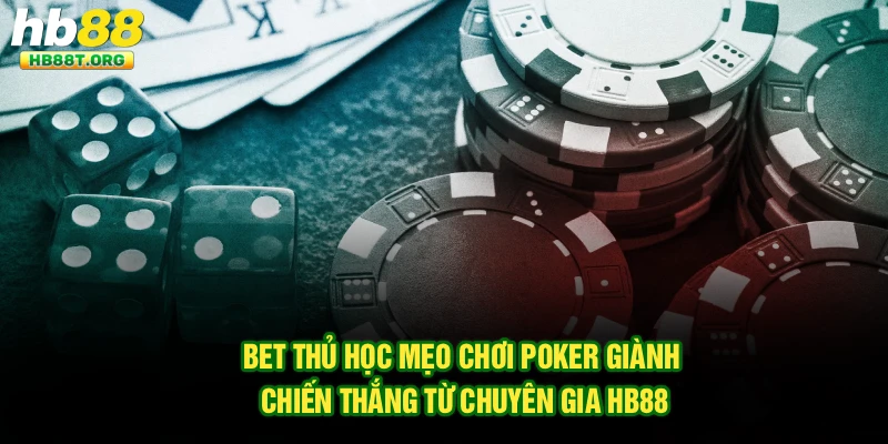 Bet thủ học mẹo chơi Poker giành chiến thắng từ chuyên gia Hb88