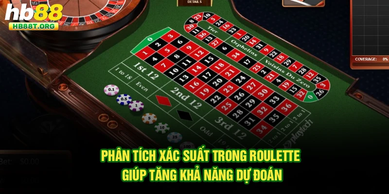 Phân tích xác suất trong roulette giúp tăng khả năng dự đoán